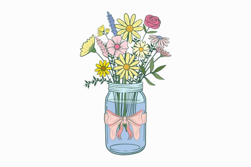 Spring Flowers In a Jar Bundle Vol. 2