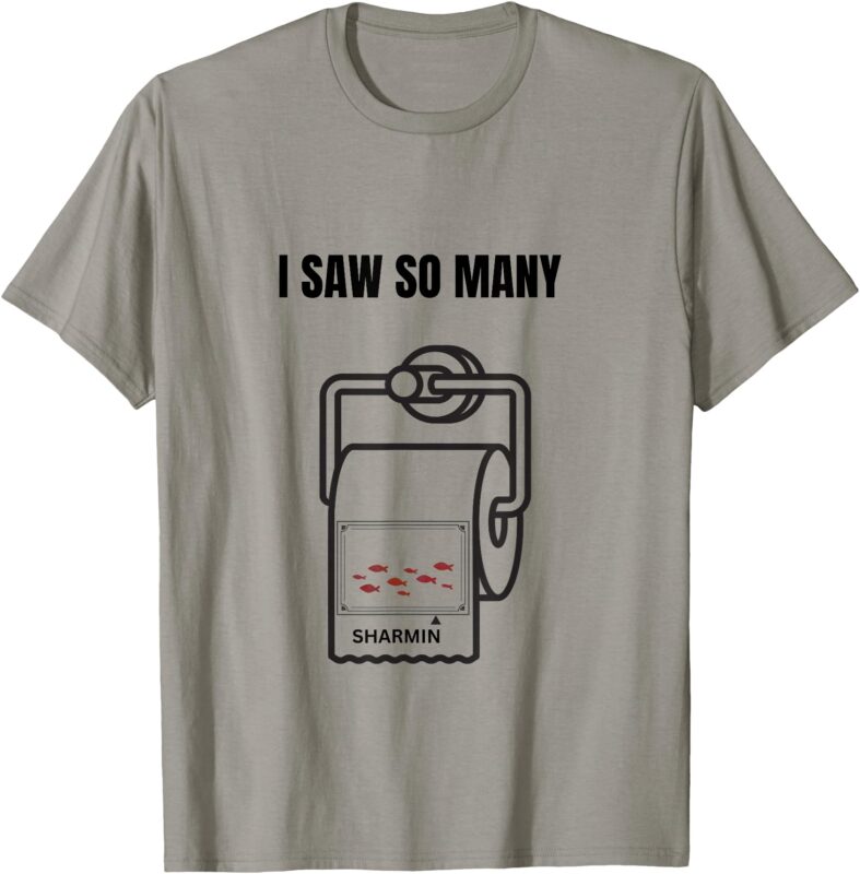 SHARMIN OFF BRAND FISHING FUNNY T-Shirt
