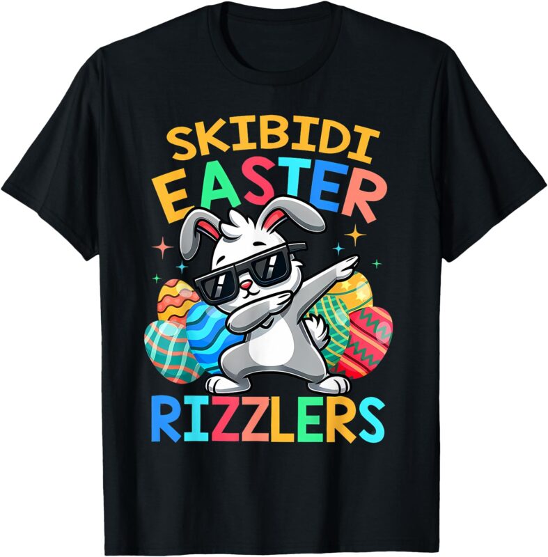 Skibidi Easter Funny Easter Rizzlers Sigma Gen Alpha T-Shirt