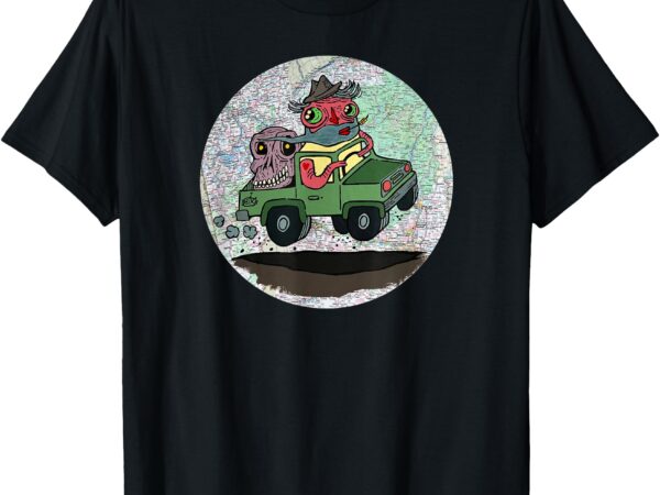 Skull farmer _ giant skull delivery by artbybillytherobot t-shirt