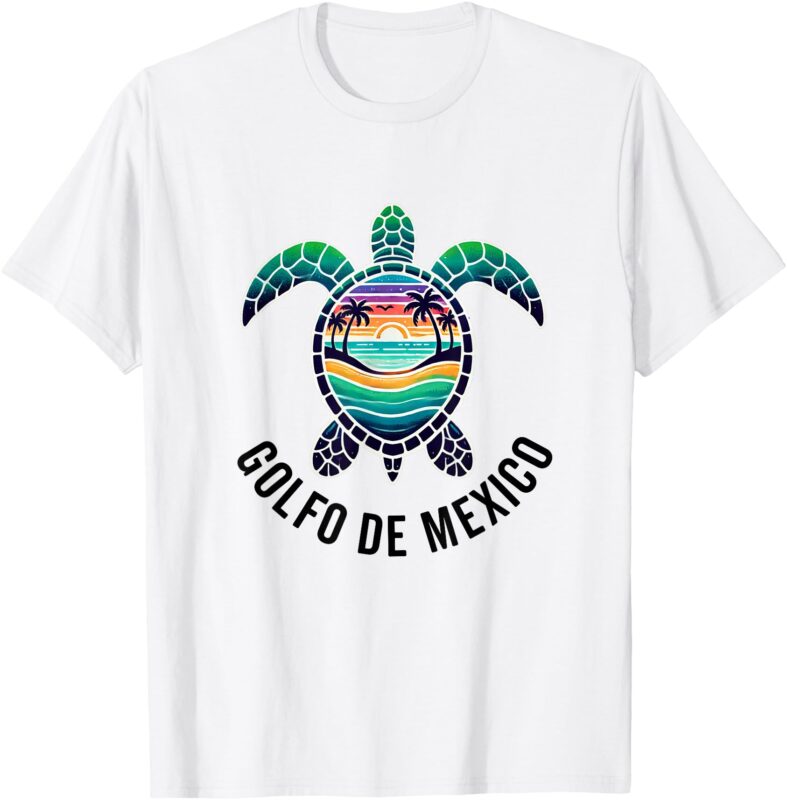Golfo De Mexico Viva Mexico Gulf of Mexico Souvenir T-Shirt