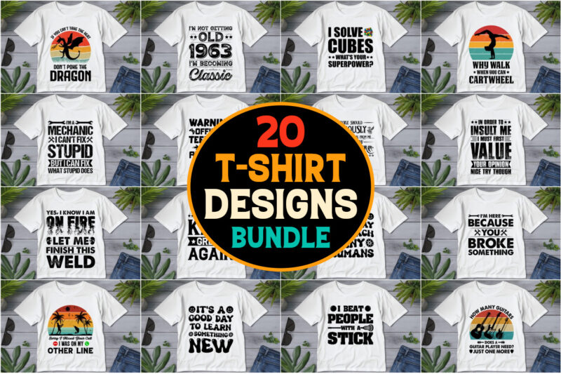 T-Shirt Design Bundle