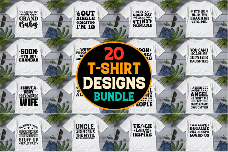 T-Shirt Design Bundle