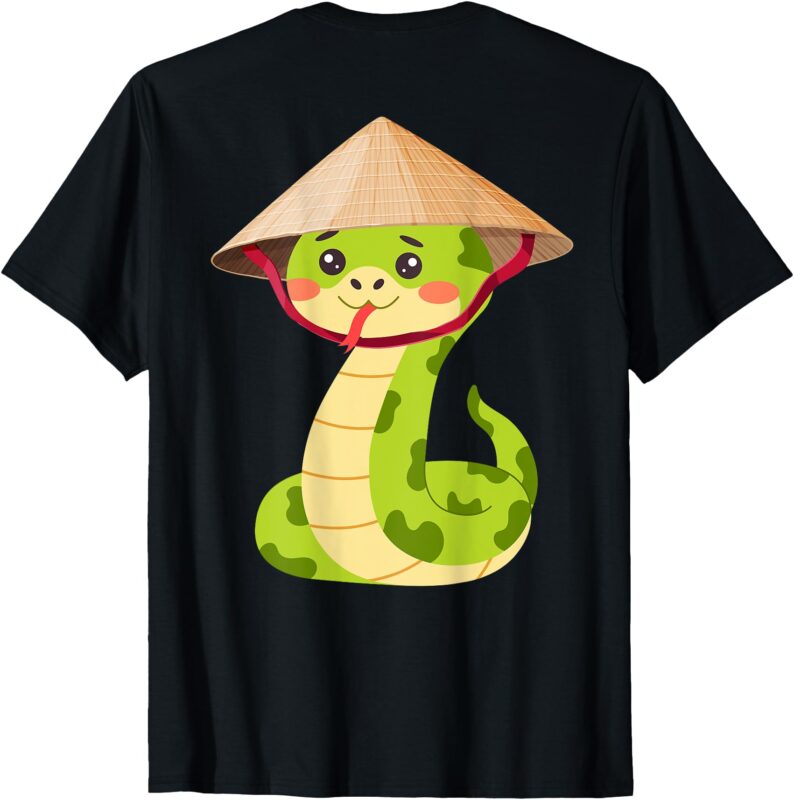TET VIET NAM New Year Of The Snake Lucky Money ART ON BACK T-Shirt