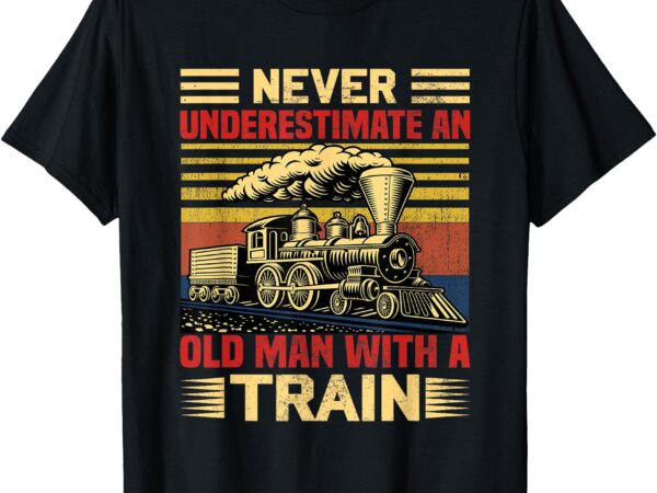 Train engineer joke for train railroad locomotive enthusiast t-shirt