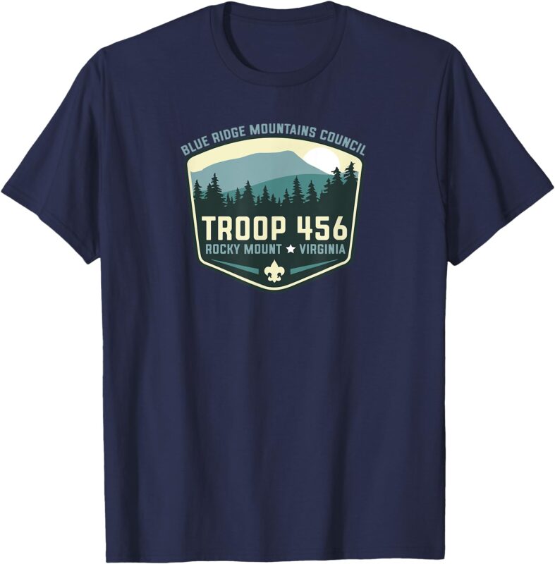 Troop 456 Rocky Mount Logo Class B T-Shirt