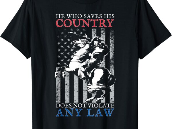 Trump 45 47 napoleon riding horse july 4th usa flag vintage t-shirt