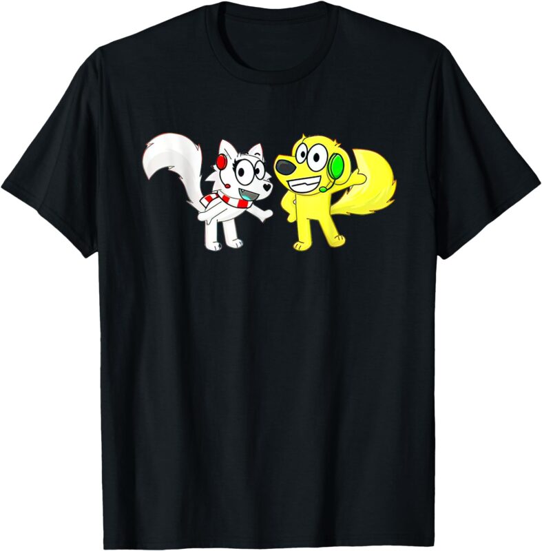 Tyler And Snowi Plush Lovers Cute Birthday Decoration T-Shirt