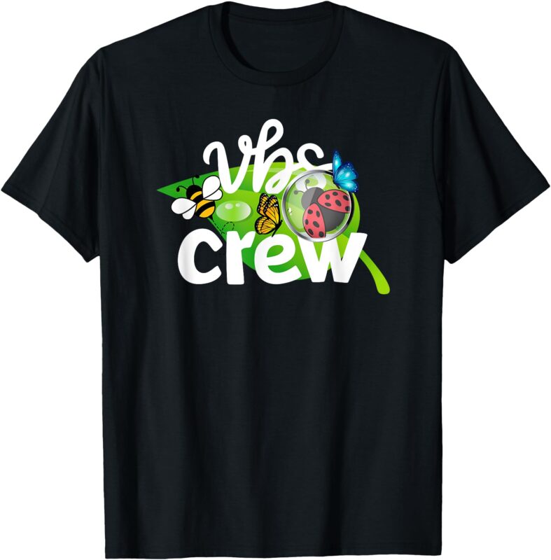 VBS Crew 2025 Magnified Smallest Insects Adventure VBS Squad T-Shirt