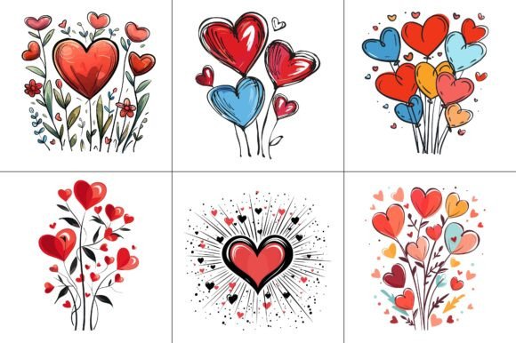 Valentines Day Vector Graphic Bundle
