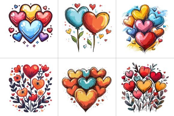 Valentines Day Vector Graphic Bundle
