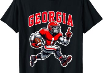 Vintage Georgia Personalized name Gift For Men Women T-Shirt