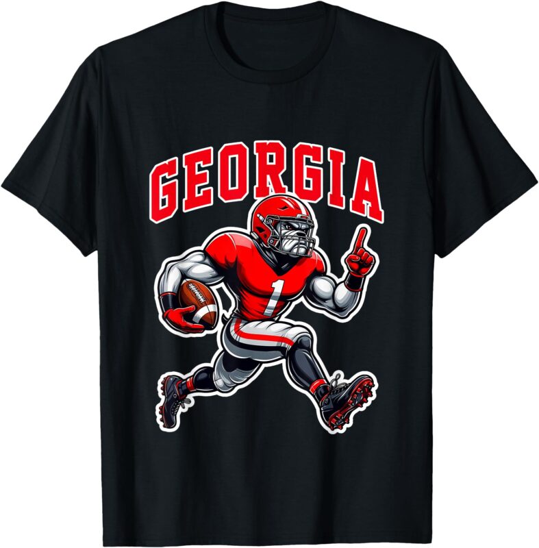 Vintage Georgia Personalized name Gift For Men Women T-Shirt