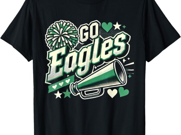 Vintage go eagles for men women toddler team kids boys girls t-shirt