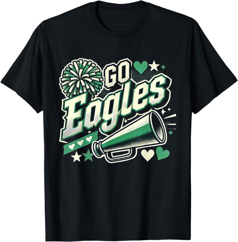 Vintage Go Eagles For Men Women Toddler Team Kids Boys Girls T-Shirt