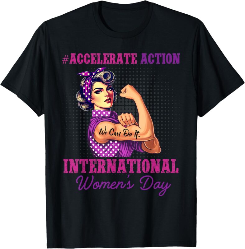 Vintage International Women’s Day 2025 T-Shirt