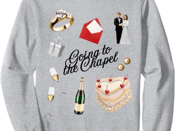 Wedding charms design for engagement and brides to be sweatshirt