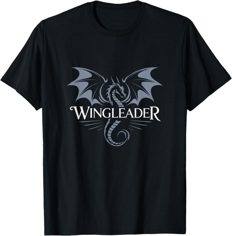 Wingleader Fantasy Storm Dragonrider Dragon T-Shirt