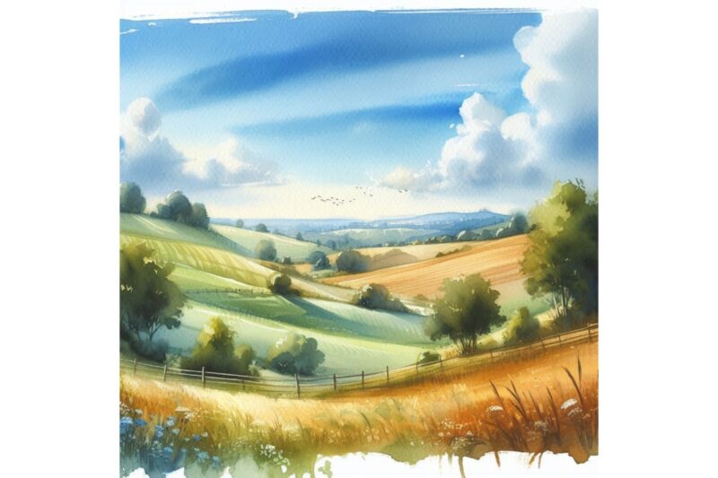 Colourful Watercolour Background Graphics design download