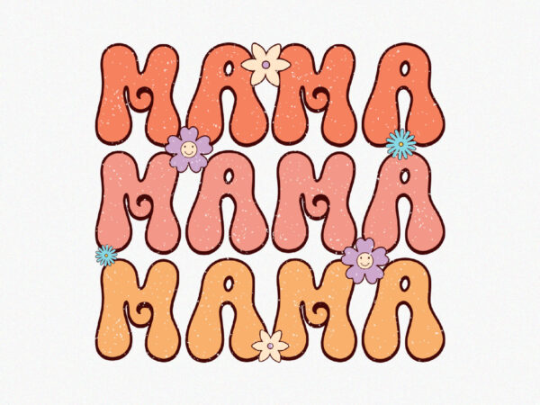 Mama sublimation t shirt designs for sale