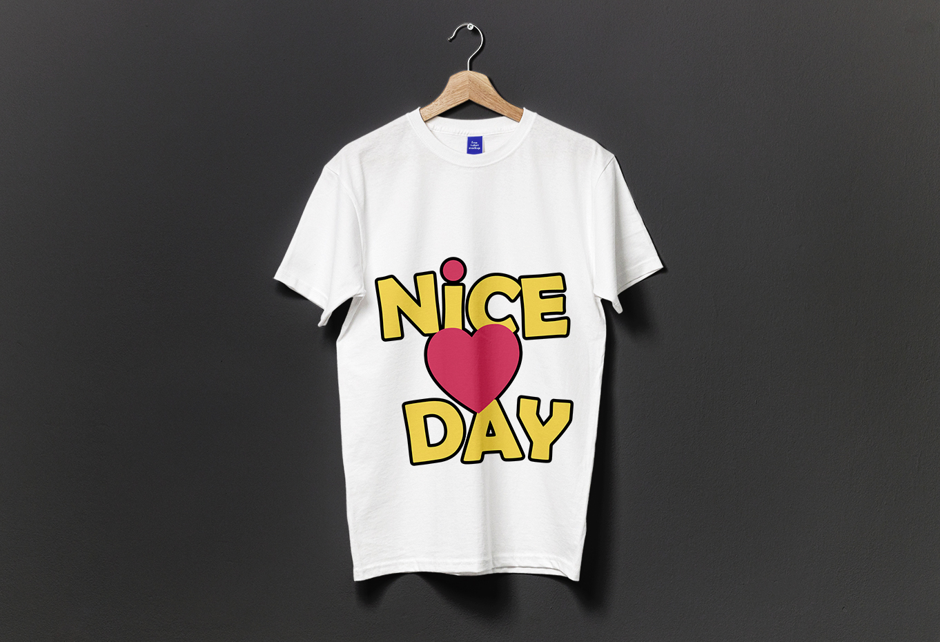 Nice Day Typography T-Shirt Design