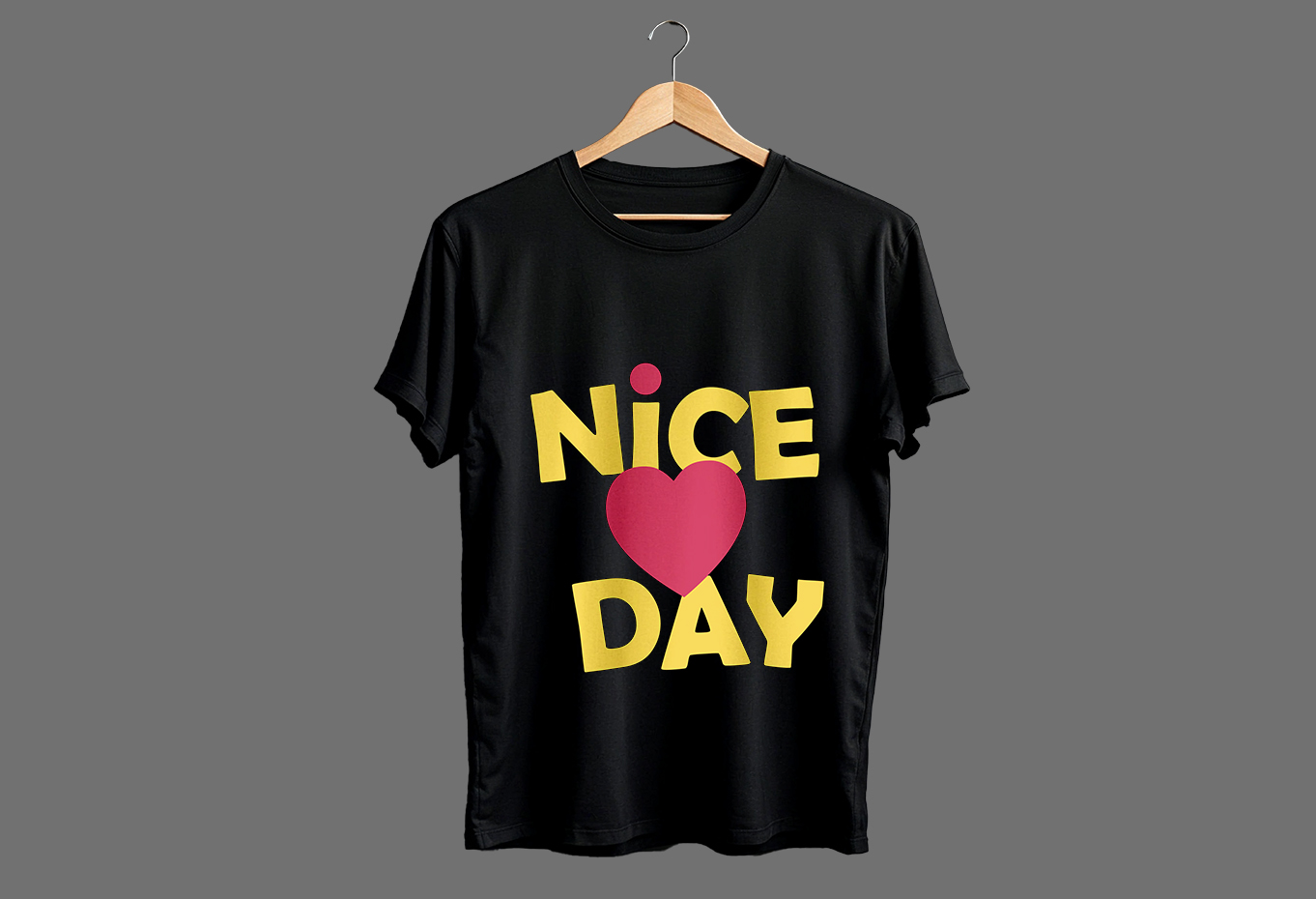 Nice Day Typography T-Shirt Design
