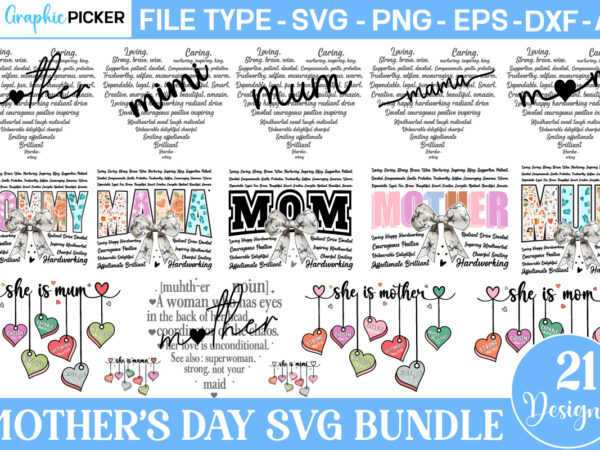 Mother’s day svg bundle, mother’s day heart shape svg bundle, t shirt designs for sale Mother’s day svg bundle, mother’s day heart shape svg bundle, t shirt designs for sale