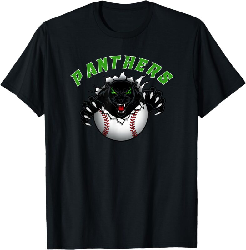 2025 Panther Youth Baseball T-Shirt
