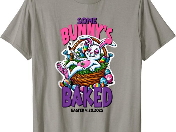 420 easter bunny funny weed smoking rabbit cannabis 4_20 day t-shirt