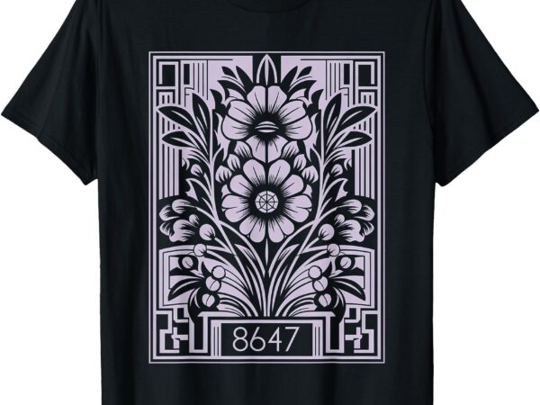 8647 floral feminist subtle human rights t-shirt 8647 floral feminist subtle human rights t-shirt