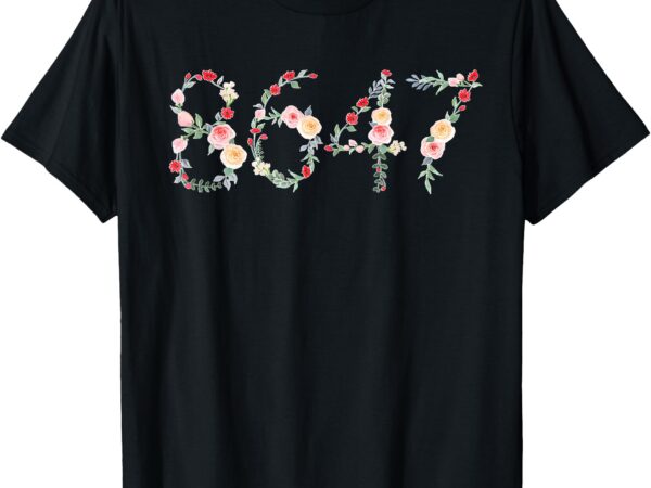 8647 retro 86 47 anti-trump flower president t-shirt