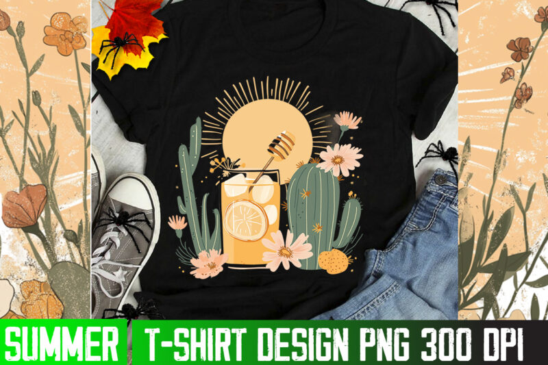 Hippie Style Summer,Minimalist Retro T-Shirt Design,Summer Sublimation PNG,T-Shirt Design,Retro T-Shirt Design,Hippie T-Shirt Design