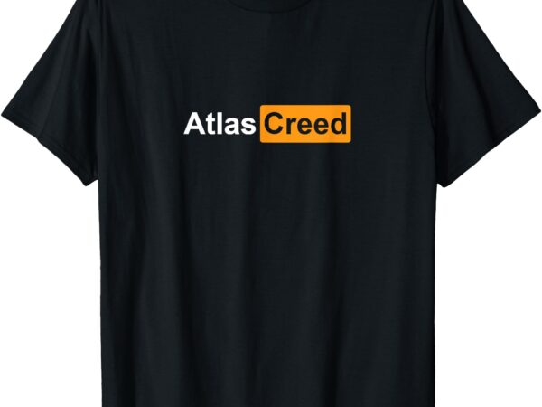 Ac author white and orange t-shirt