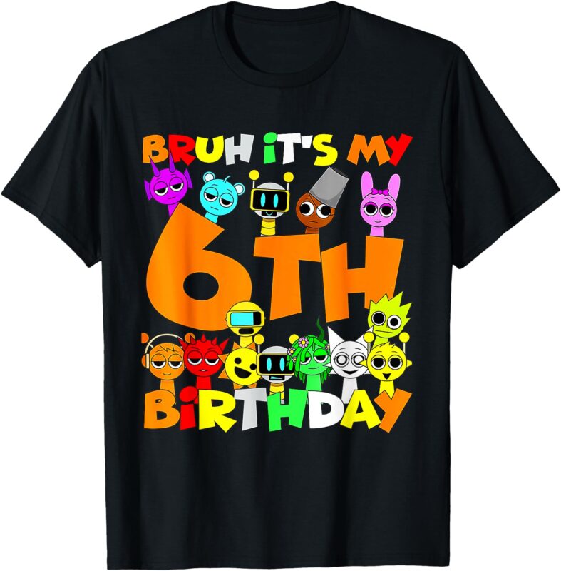 All Sprunky sounds toys for Boys and Girls birthday T-Shirt