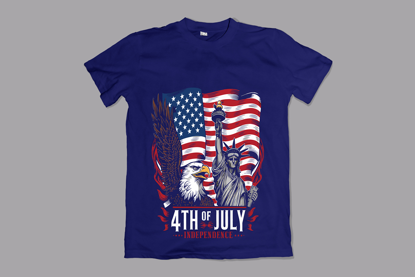 American Independence Day T-Shirt Design