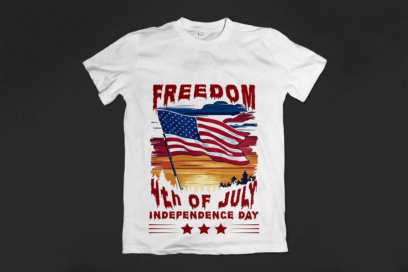 American Independence Day T-Shirt Design
