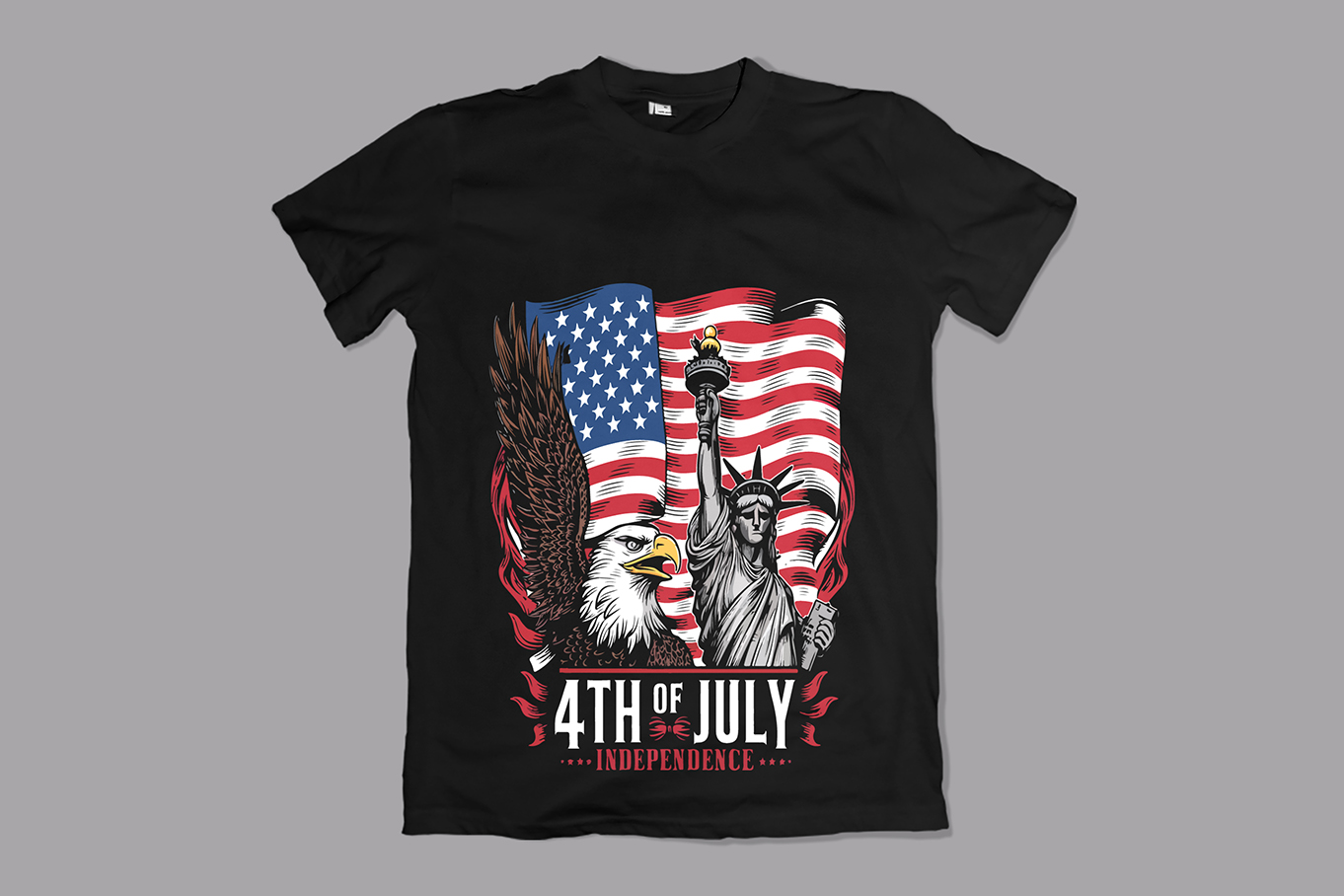 American Independence Day T-Shirt Design