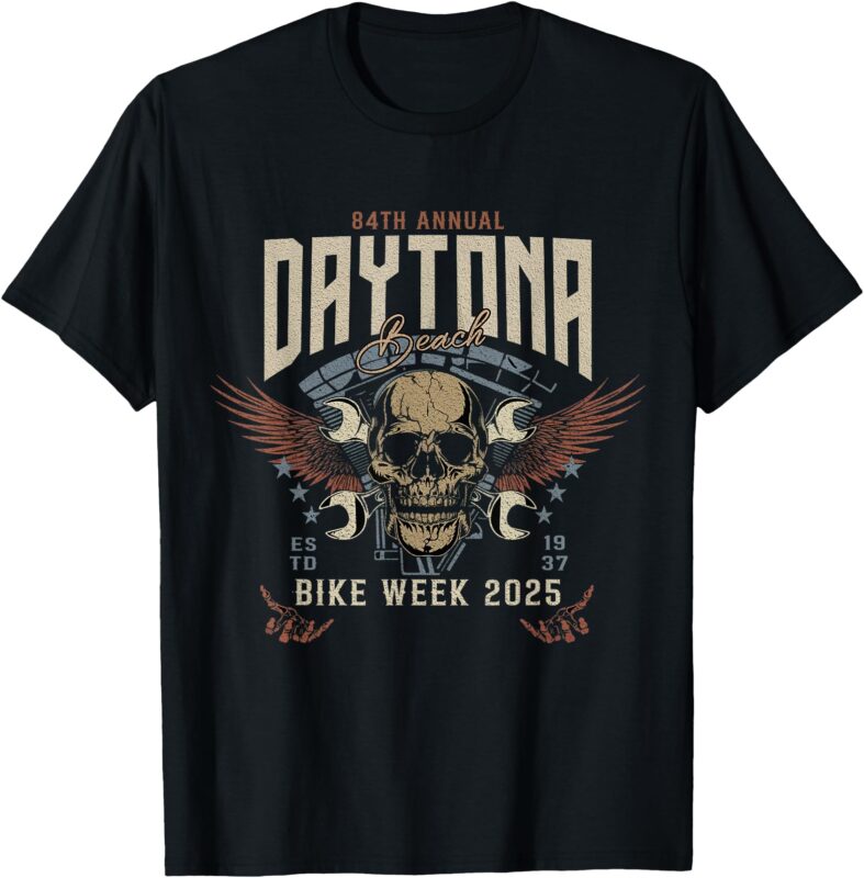 BIKE WEEK 2025 84TH ANNUAL – VINTAGE RALLY ART ON FRONT T-Shirt