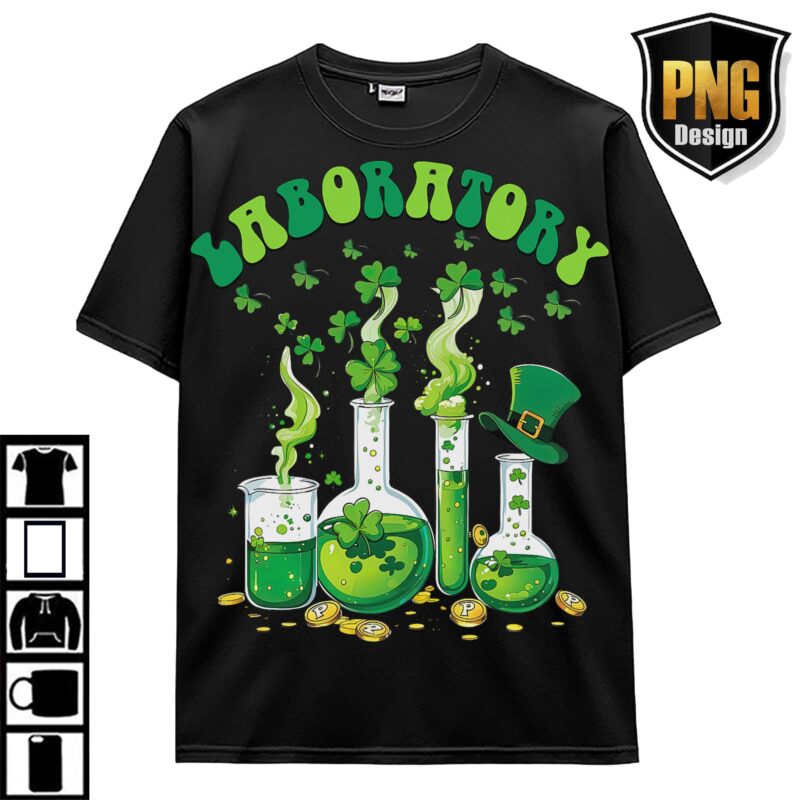 St Patrick’s Day Bruh Dabbing Leafs Irish America Shenanigans Green Bundle Design PNG