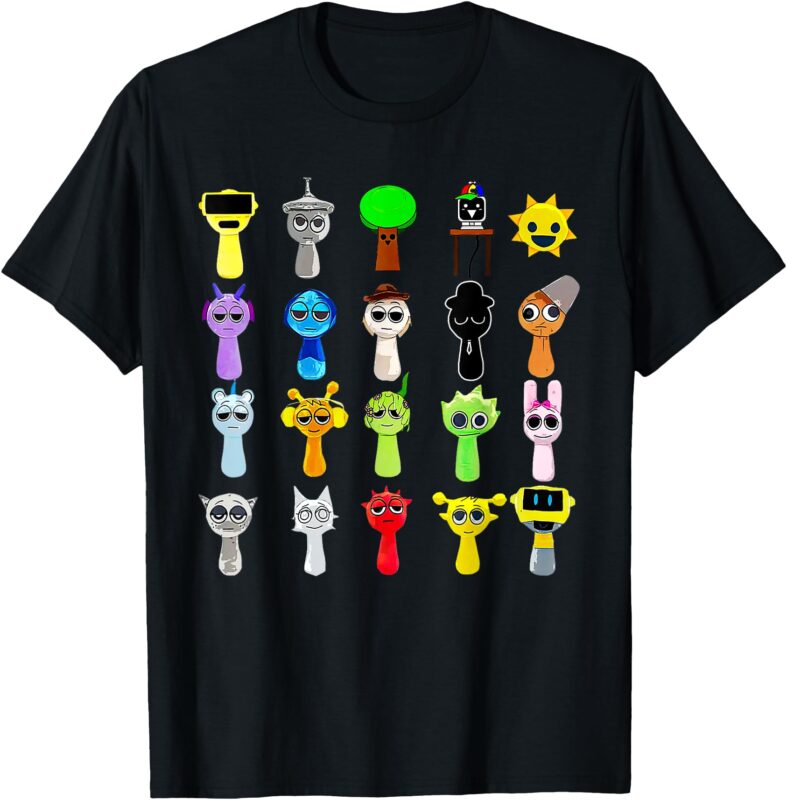 Beat All Sprunkii sounds toys for Boys and Girls birthday T-Shirt
