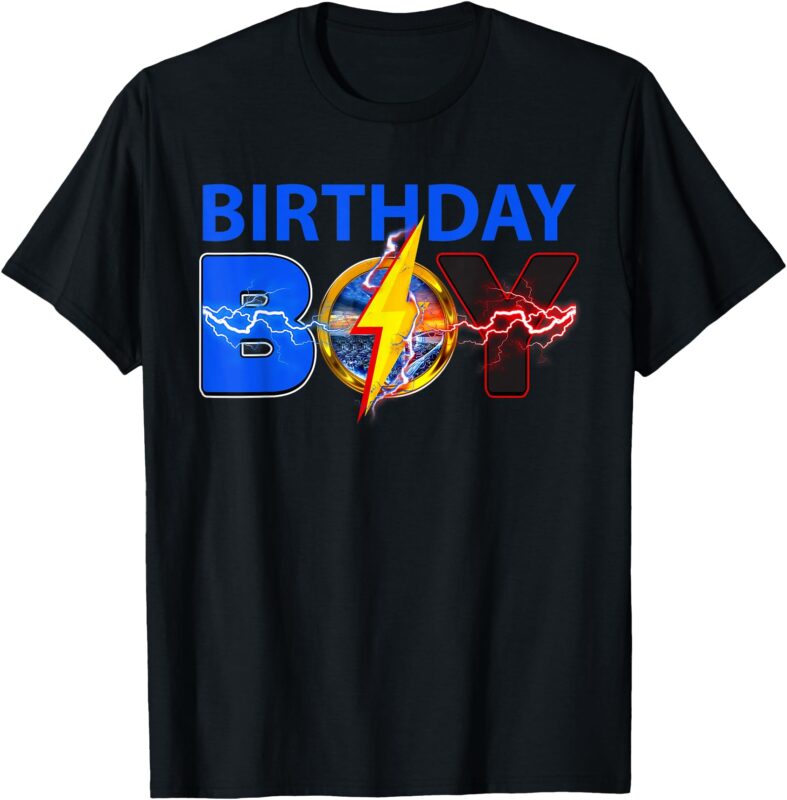 Birthday Boy Hedgehog Family Party Decorations For Kids Boys T-Shirt