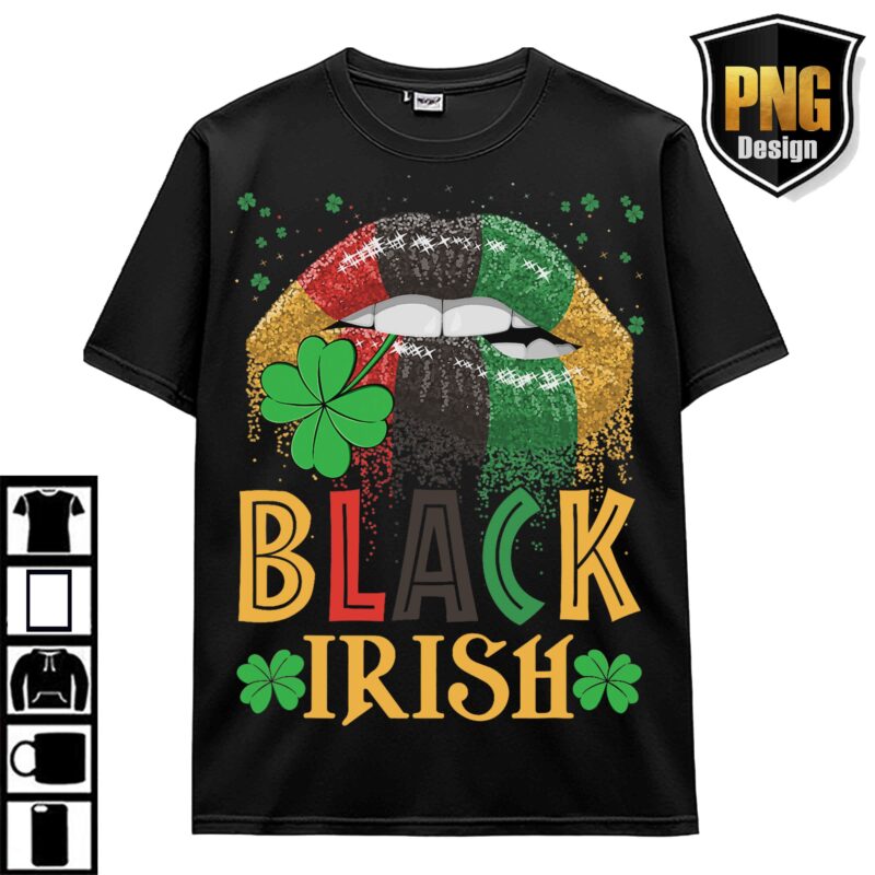 St Patrick’s Day Bruh Dabbing Leafs Irish America Shenanigans Green Bundle Design PNG