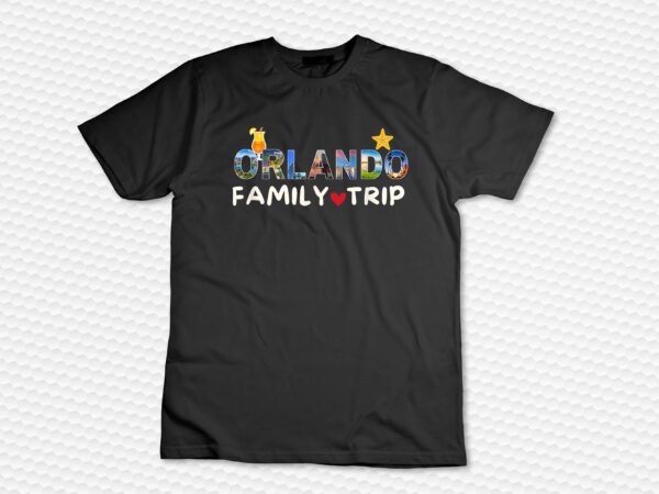 Orlando family trip, family vacation 2025 matching group t-shirt design Orlando family trip, family vacation 2025 matching group t-shirt design