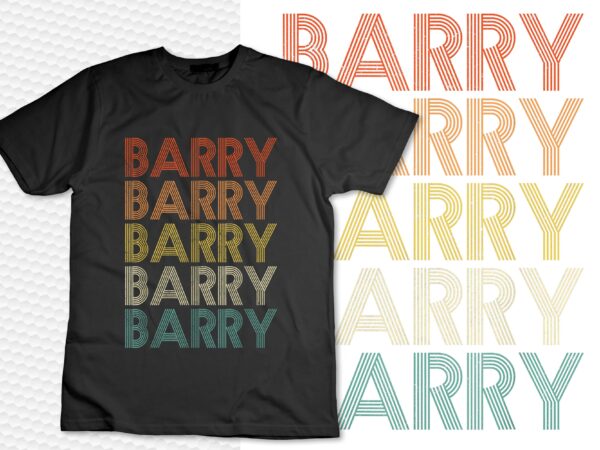 Barry vintage retro t-shirt