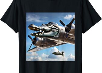 Bombardino Crocodilo – Italian Brainrot Meme T-Shirt
