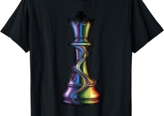 Chess piece – the king – Chess board games graphic design T-Shirt