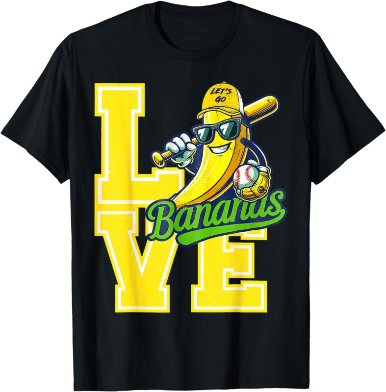 Cool Banana For Men Women Fruit Lover Bananas Hawaiian Love T-Shirt