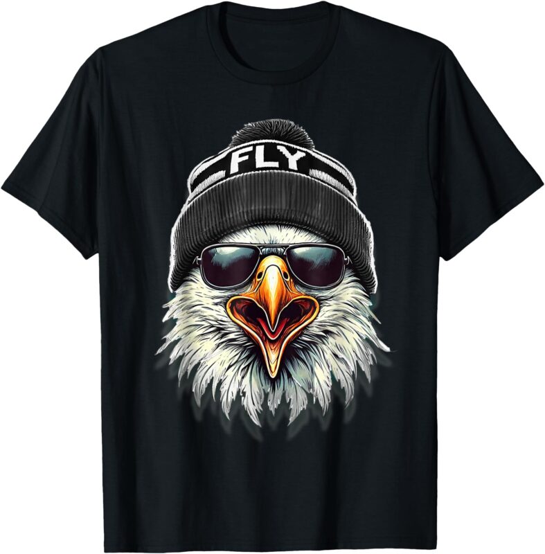 Cool Eagle With Sunglasses Eagle Love T-Shirt