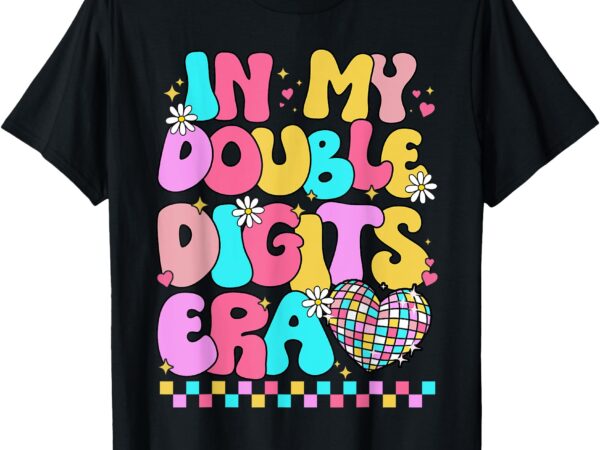 Coquette in my double digits era 10th birthday girls women t-shirt