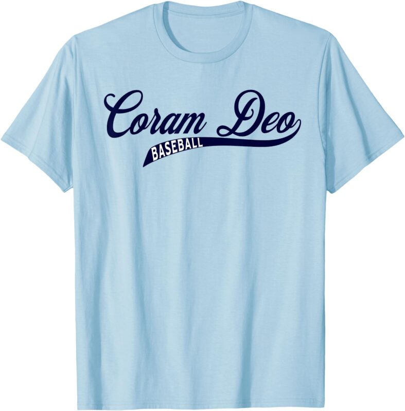 Coram Deo Baseball T-Shirt